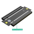 thumbnail image 3 of PCIe 16X Riser Adapter, Protective Lightweight Portable PCI Express 16X Extension Card PCIe 3.0 SPEC Point To Point Female To Female  for Graphics Card, 3 of 7