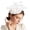 White, variant on VJGBEGW Fascinator Hat with Mesh Fascinators Headband for Women Floral Headpiece with Headband for Tea Party, Wedding