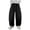 Black, variant on Pants for Boys Minimalist Relaxed Fit Casual Everyday Pants for Kids Boys Simple Silhouette Transitional Season Athleisure Bottom Black 120