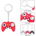 thumbnail image 3 of 16pcs Controlador de videojuegos Llavero Controlador de juegos Gamepad Llavero Colgante para videojuegos Favores de fiesta Cumpleaños Baby Shower Regalos, 2 colores Ormromra WMZY-714, 3 of 7