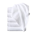 thumbnail image 3 of 4 piezas 35x75 cm algodón espesado toallas faciales toallas de baño blancas toallas para lavar la cara para hotel salón de belleza, 3 of 5