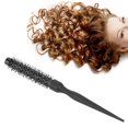 thumbnail image 4 of Peigne à Rouleau Tube en Aluminium Noir pour Coiffure, Peigne Rond pour Coiffure, Outil de Coiffure 03#, 4 of 7