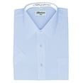 thumbnail image 3 of Berlioni Men's Short Sleeve Dress Shirts Button Down One Pocket, 3 of 3
