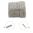 thumbnail image 7 of 1Yard Bling Crystal Sticker Adhesive Rhinestone Trim Tape Diamond Ribbon, 7 of 7