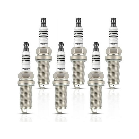 Spark Plug Set 6 - Compatible with 2006 - 2012 Toyota RAV4 3.5L V6 2007 2008 2009 2010 2011