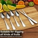 thumbnail image 5 of Juego de Cubiertos de Acero Inoxidable de 10 Piezas para Pomelo, Cucharas y Cuchillos para Pomelo con Borde Dentado, 5 of 5