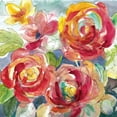 thumbnail image 2 of Robinson, Carol 12x12 Gold Ornate Wood Framed with Double Matting Museum Art Print Titled - Garden Party I, 2 of 4