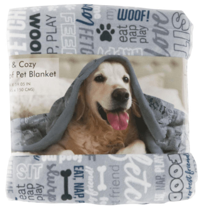 Soft Cozy Pet Blanket, 59.05" Gray Walmart.com