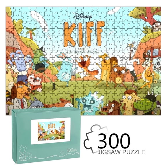 Kiff-themed Wooden jigsaw Puzzle for home Decoration or gift for fans friend,family.300pc