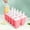 Pink, variant on Mould， Maker Silicone Ice Reusable Easy Release Ice Make