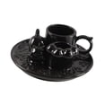 thumbnail image 4 of Palo Soporte Incienso Incienso Multipropósito Incienso Multipropósito Stick Sporter Smudge Bowl para sala de estar Decoración del hogar Negro, 4 of 8