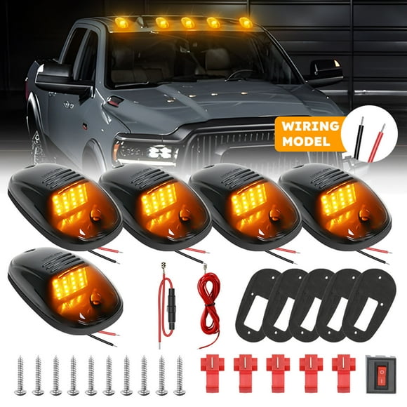 RKSTN Roof Light Suitable for Pickup Truck Roof Mouse Light Cab Marking Car Roof 9Led Light
