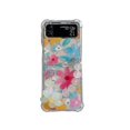 thumbnail image 1 of Cute Daisy Flower Case Compatible Samsung Galaxy Z Flip 3 Z Flip 3 Cover With Cute Floral Chain, 1 of 4