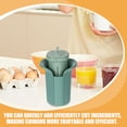 thumbnail image 4 of AURARMLET Hand Vegetable Chopper Tomato Chopper Green PP Cutting Fruits 1Pack, 4 of 8
