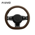 thumbnail image 3 of Maiwei Car Steering Wheel Cover Genuine Leather Skidproof Auto Steering-wheel Cover Anti-Slip Universal Embossing, 3 of 9