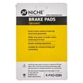 thumbnail image 6 of Niche Complete Organic Brake Pad Set for Yamaha FZ6R MK1002481, 6 of 9