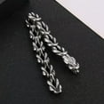 thumbnail image 5 of HOOUN Men Stainless Steel Rope Knot Bracelets Peace Knot Link Chain Simple 13mm 8.26'', 5 of 5