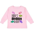 thumbnail image 3 of Inktastic Papa's Fishing Buddy with Colorful Fish Boys or Girls Long Sleeve Toddler T-Shirt, 3 of 5