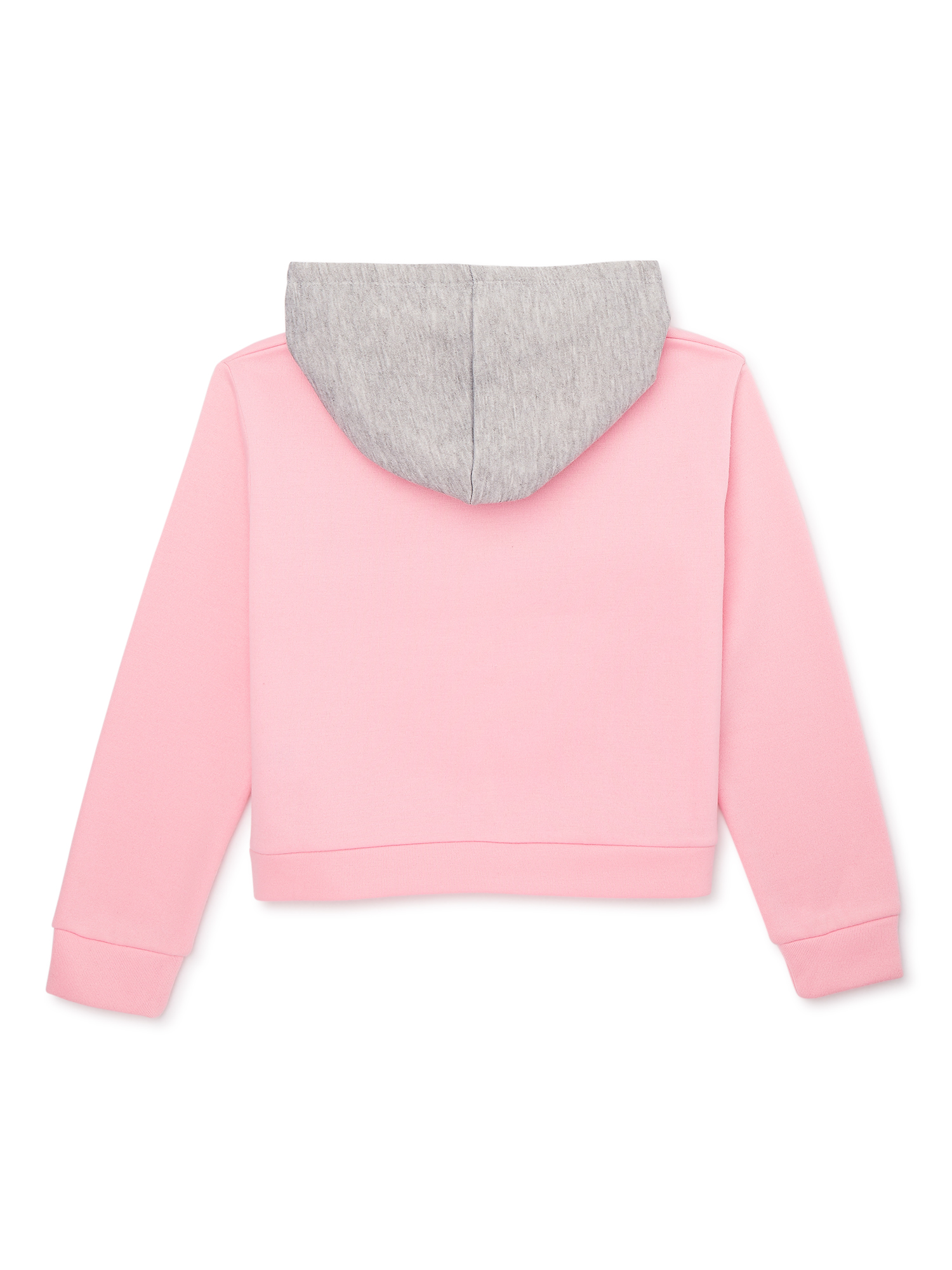 Sweet Butterfly Girls Fleece Hoodie and Joggers Outfit Set, 2-Piece Set, Sizes 4-16