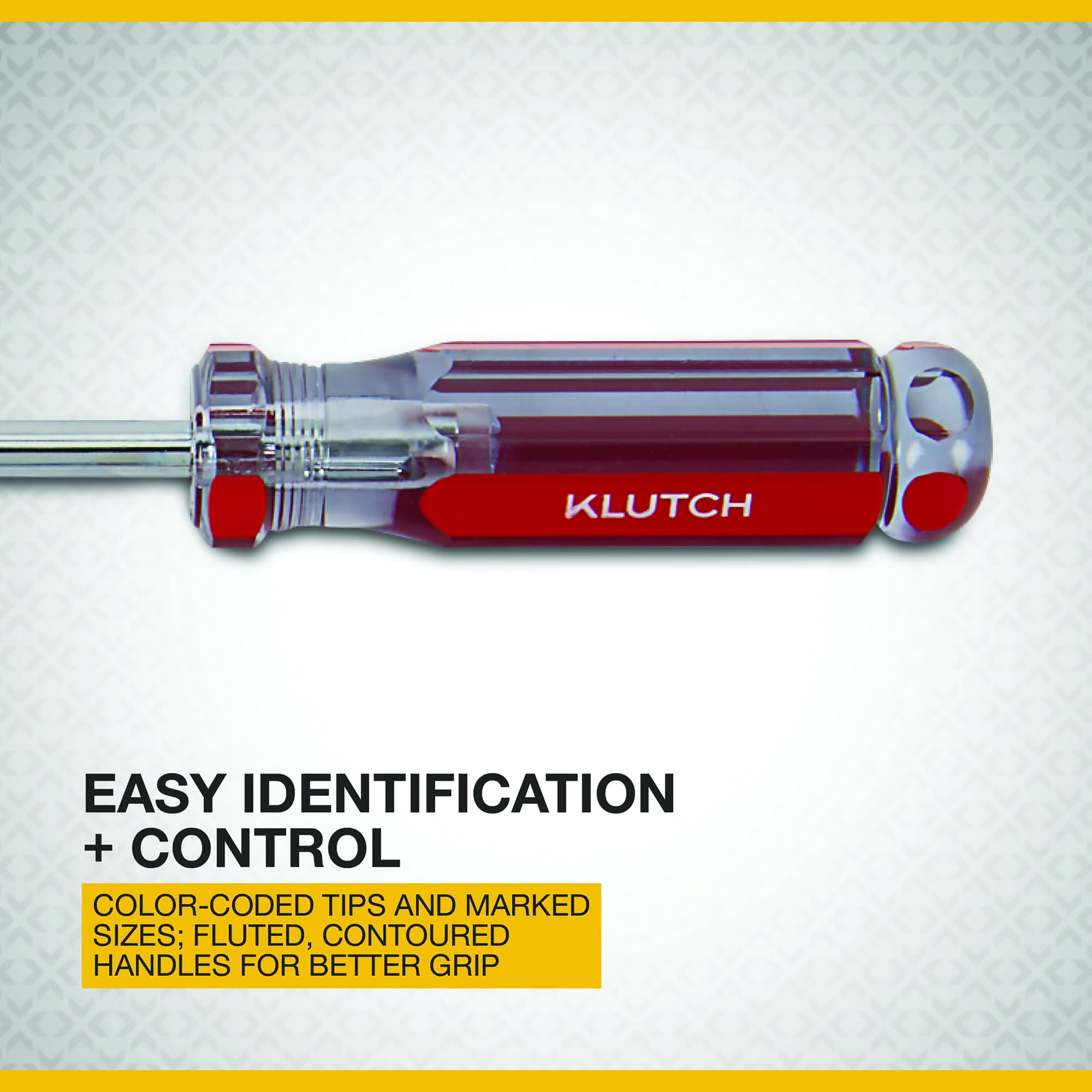 Klutch 12-Pc. Assorted Combination Screwdriver Set