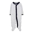 thumbnail image 1 of Mameluco Baby Creysi One For You Niño 6M Estampado de Estrellas Marino con Blanco, 1 of 4