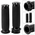 thumbnail image 4 of Un par de accesorios de agarre de barra de mano de 25mm para manillar de motocicleta, 4 of 7