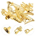 thumbnail image 3 of Miangastore 14pcs Mini Acrylic Musical Instrument Model Tiny Instruments Set Christmas Tree DIY Instrument Ornament Party Favor, 3 of 8