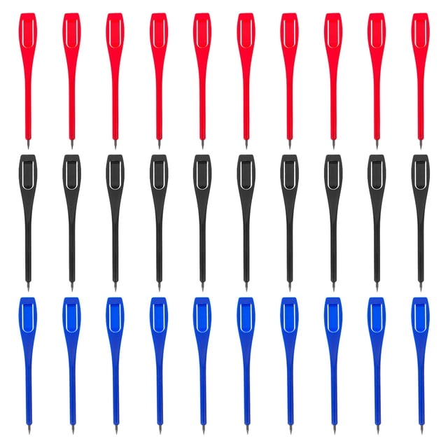 Shisuyan 30 Pcs Crayons de Score de Golf Crayons de Golf Portables Crayons de Golf Multifonctionnels Accessoires de Golf