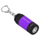 thumbnail image 1 of Linterna de llavero LED recargable mini Uxcell de 2.1" con carga USB morado, 1 of 6