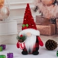 thumbnail image 2 of Christmas Gnome Plush Knitted Faceless Doll Handmade Christmas Elf Decoration, New Year Gifts Xmas Decor for Home, 2 of 7