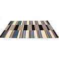 thumbnail image 5 of Multicolored Stripes 5X8 Hand-Tufted Modern Rug, 5 of 11