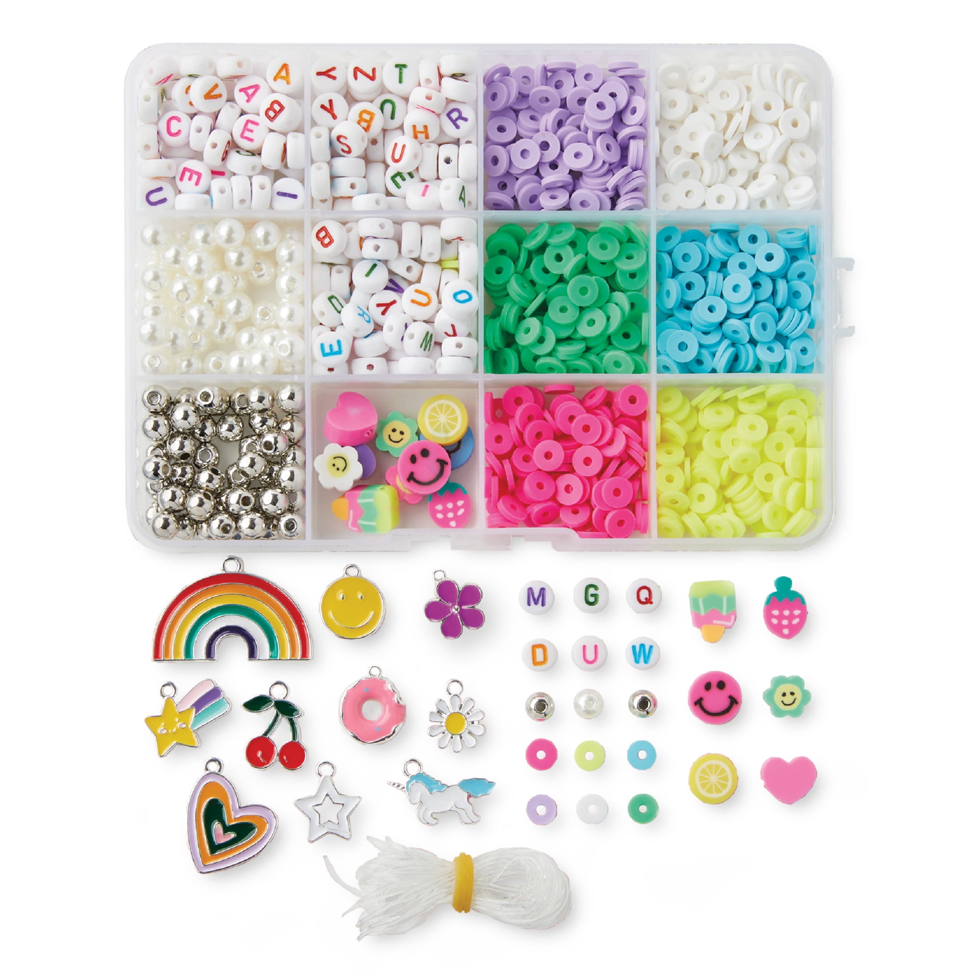 Claire’s® DIY Stacking Bracelets Jewelry Craft Set, Kids Craft Kit, Bracelet Making, Arts & Crafts for Girls