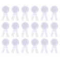 thumbnail image 1 of Unique Bargains Blank Award Ribbon, Rosette Ribbon Honorable Prize Recognition Ribbon, White, 18Pack, 1 of 5
