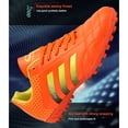 thumbnail image 3 of Zapatos de fútbol para niños, zapatos de fútbol transpirables, suela de goma para césped artificial FLhrweasw Nuevo, 3 of 6