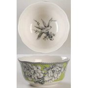 Open Box 222 Fifth Adelaide Green and White Soup Cereal Bowl 8995360