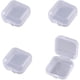 thumbnail image 1 of Caja de almacenamiento de joyas portátil de plástico transparente (4 piezas), 1 of 5