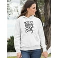 thumbnail image 2 of Teachers Are A Bit Batty Hoodie Women -Image by Shutterstock, Female XX-Large, 2 of 4