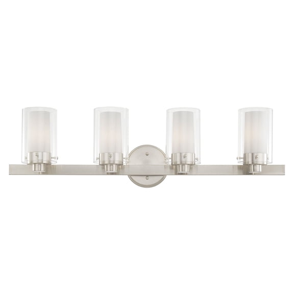 Livex Lighting Manhattan Bath Light in Brushed Nickel