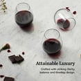 thumbnail image 5 of Libbey Signature Kentfield Stemless 12-Piece Wine Glass Party Set for Red and White Wines, 5 of 8