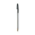 thumbnail image 3 of BIC Cristal Xtra Smooth Ballpoint Pen, Stick, Medium 1 mm, Black Ink, Clear Barrel, Bundle of 5 Dozen, 3 of 6