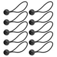 thumbnail image 3 of Ball Bungee Cords, Elastic Rope Ball For Tent Resilience Quick Installation  For Tent For Canopy For All People Black, 3 of 8