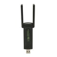thumbnail image 2 of Adaptador De Tarjeta De Red Inalámbrica, 2.4G 5G Dual Band Plug And Play 1300Mbps Adaptador WiFi USB De Doble Antena Rendimiento Estable Para PC, 2 of 7