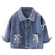 thumbnail image 2 of Cowsor Toddler Denim Jacket Button Down Shirt Kids Spring Fall Casual Long Sleeve Shirt Jacket Lightweight Soft Versatile, 2 of 7