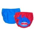 thumbnail image 1 of ZOOCCHINI - Ensemble de 2 Couches de Bain Tricotées - Requin - 6-12 m, 1 of 3