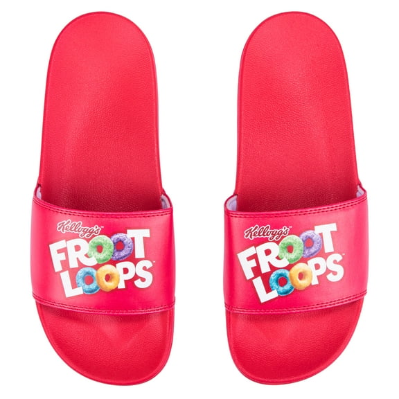 ODD SOX, Slide, Slip On Sandal, Froot Loops, Soft, Comfortable, Unisex, X-Large