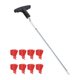 thumbnail image 5 of Herramienta para quitar empuñaduras de golf. Regalo para el Día del Padre de un hijo. Rojo, 5 of 8