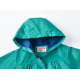 thumbnail image 3 of ATOGUTA Bomber Jacket Boys Girls Cute Print Zip Up Hooded Jacket Boys Girls Long Sleeve Windproof Coat Green, Size 1T-5T, 3 of 5