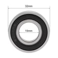 thumbnail image 4 of 6002-2RS Deep Groove Ball Bearings Z2 15mmx32mmx9mm Double Shielded Carbon Steel 5pcs, 4 of 4