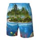 thumbnail image 4 of Fotbe Island And Coral Reef Trajes de Baño Estampados para Hombre, Shorts de Verano de Secado Rápido, Ropa de Playa, Bañadores-Small, 4 of 6