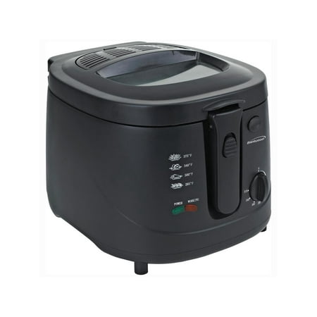 Brentwood Appliances New DF-725 1500w 12-Cup Electric Deep Fryer, Black